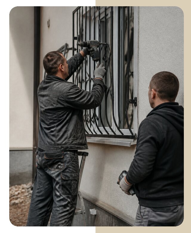 Установка наружных решеток в Кашире от 5103 р. | ДвериЛегко-Кшр